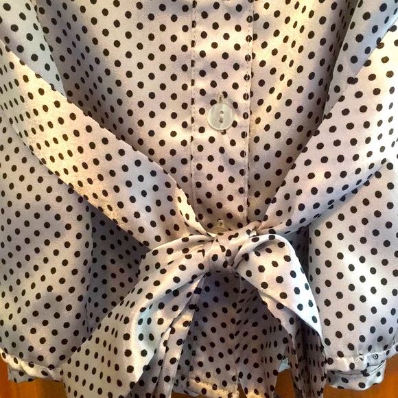 A. Byer Polka Dot Collar Shirt. - Picture 4 of 4